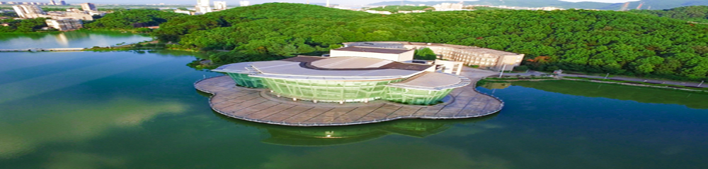 湖北师范大学俯瞰青山湖